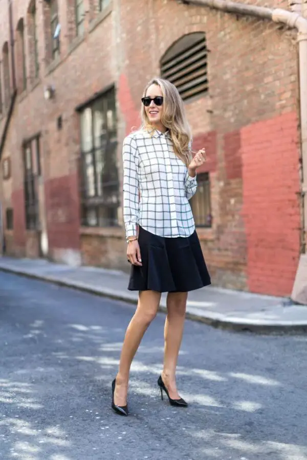 4-checkered-button-down-shirt-with-skirt-1