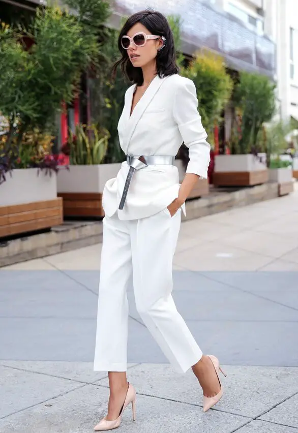 4-ear-cuffs-with-white-outfit-with-silver-belt