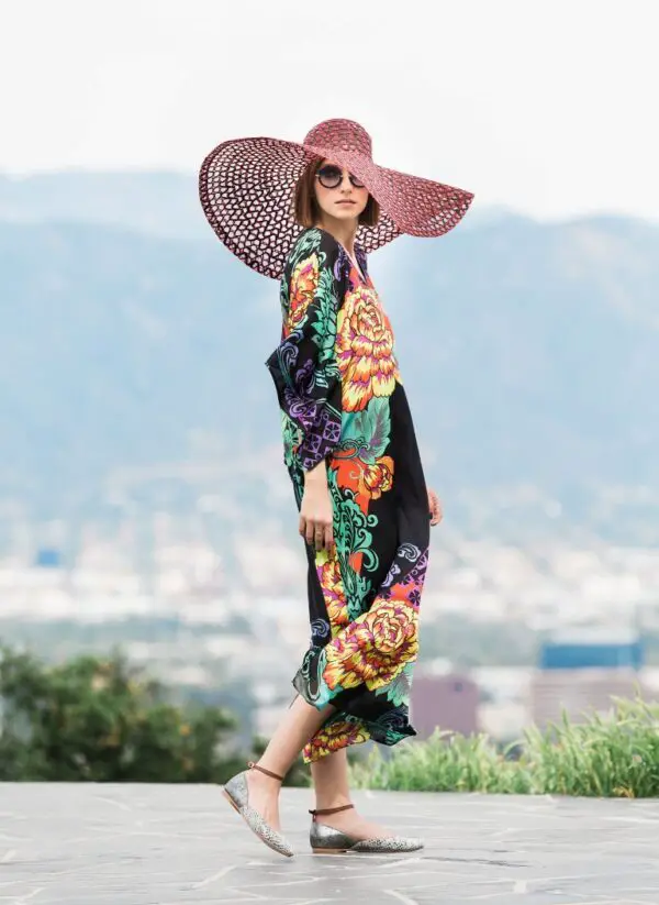 4-floral-dress-with-woven-hat