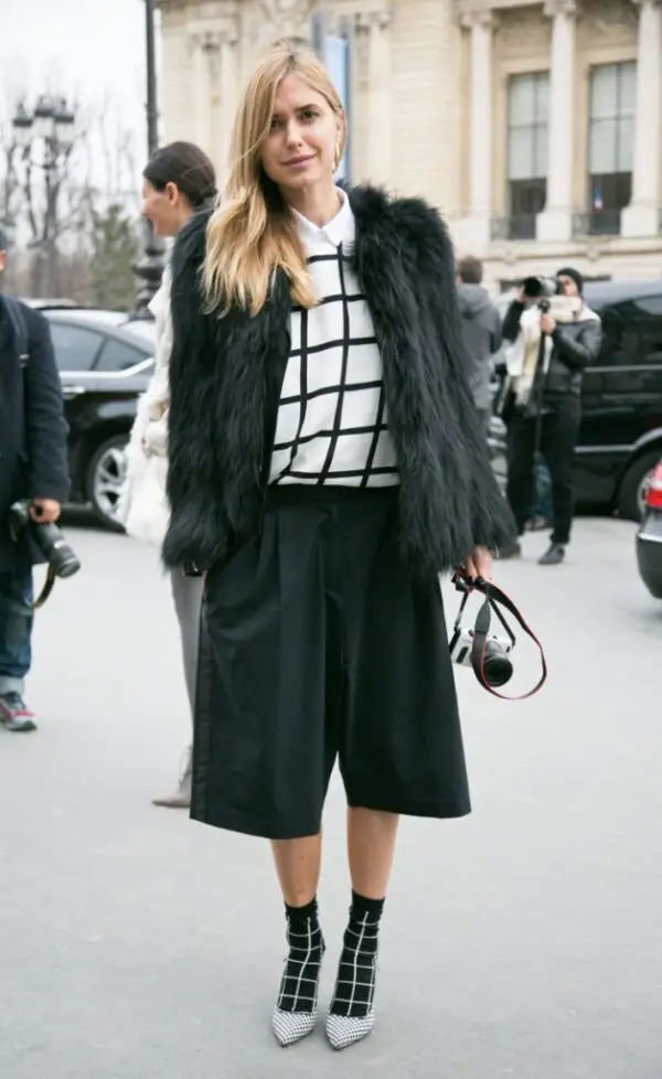 4-fur-coat-with-checkered-top-and-culottes