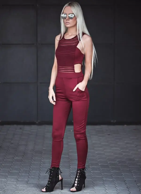 4-lace-up-sandals-wirh-burgundy-pants-and-bodysuit