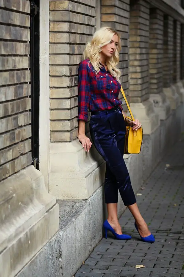 4-plaids-button-down-shirt-with-skinny-pants