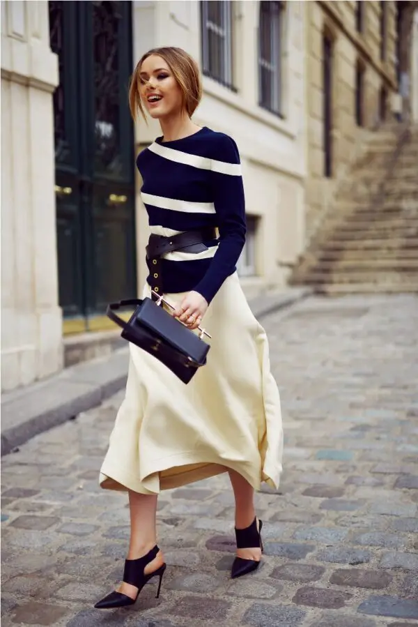 4-striped-sweater-with-midi-skirt