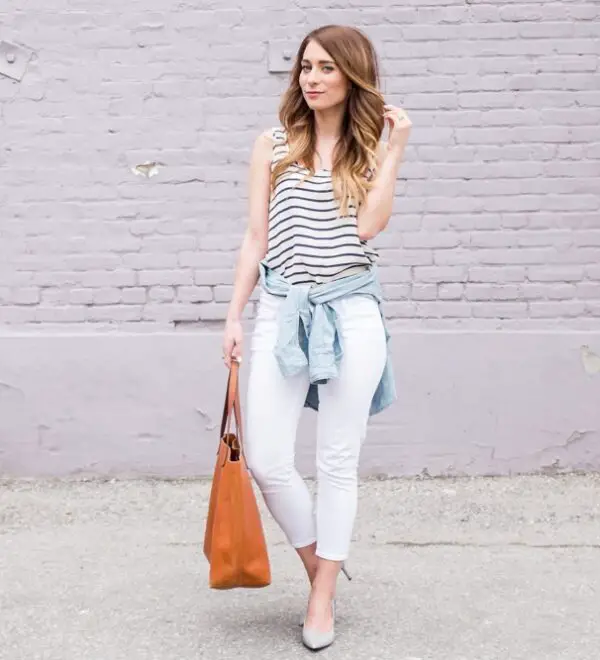 4-white-jeans-with-striped-tank-top