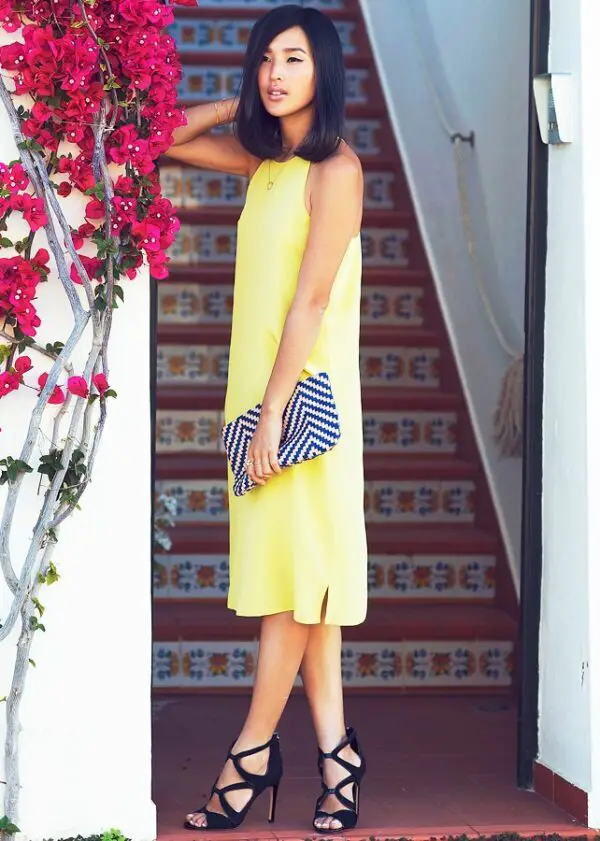 4-yellow-shift-dress-with-crisscross-heels