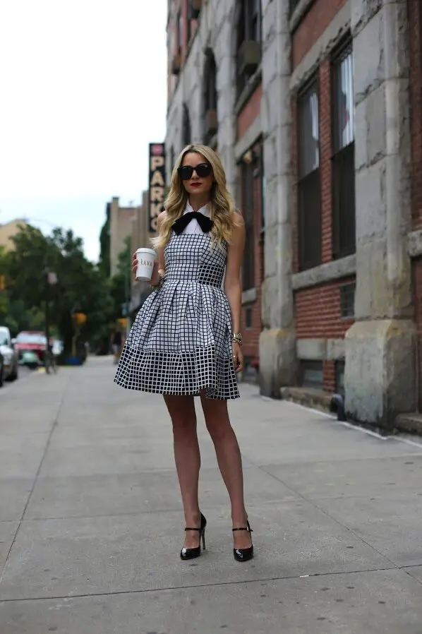 5-button-down-shirt-with-tube-dress-1