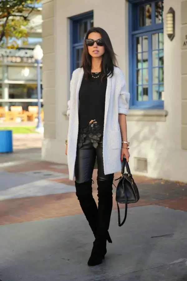 5-cardigan-with-black-outfit