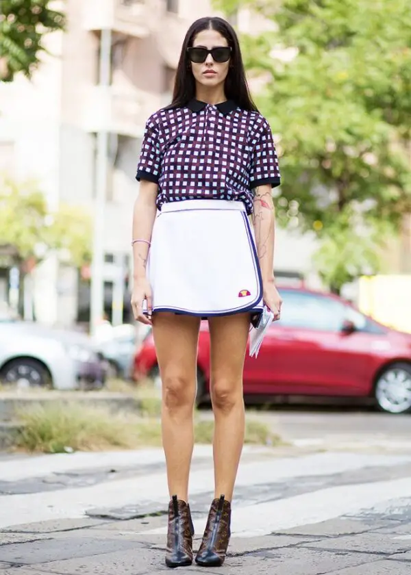 5-checkered-shirt-with-sporty-skirt