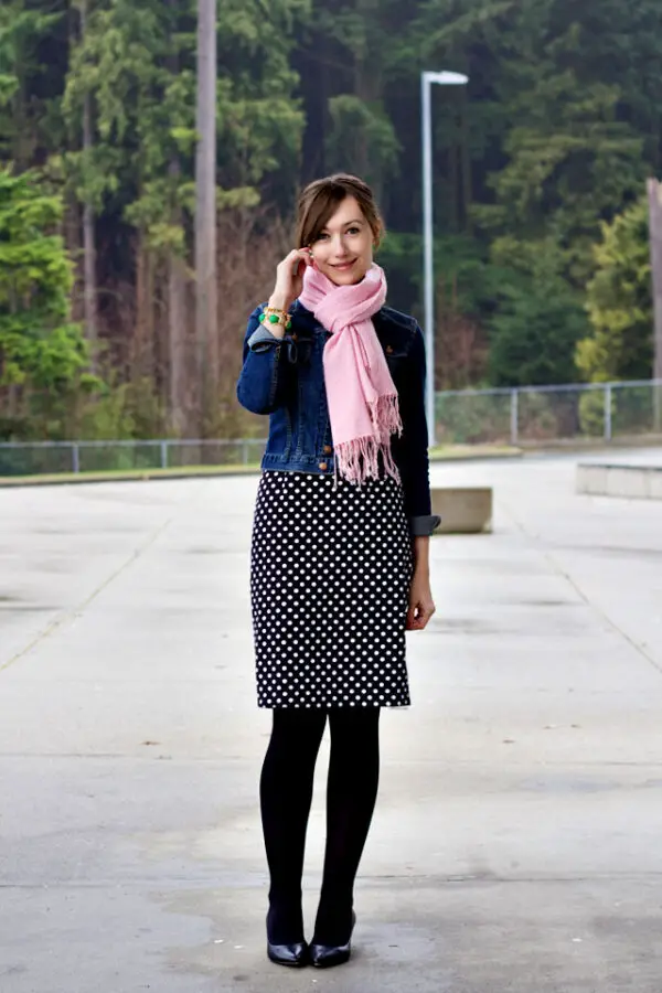 5-denim-jacket-with-polka-dots-dress