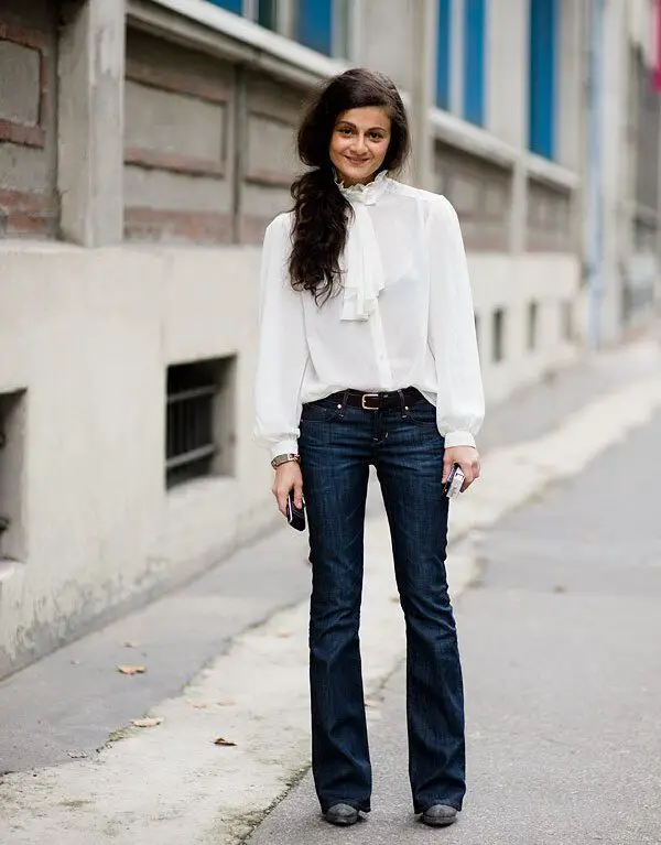 5-denim-jeans-with-chiffon-pussy-bow-blouse
