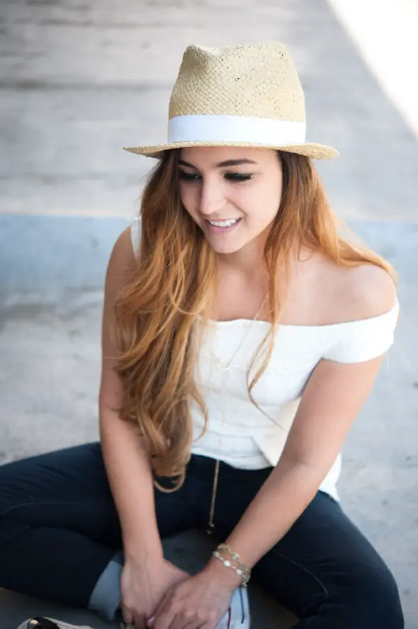 5-fedora-hat-with-off-shoulder-top-and-pants