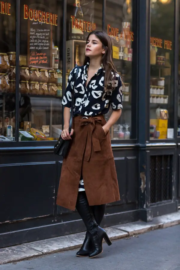 5-shirtdress-with-suede-wrap-skirt-and-chunky-boots