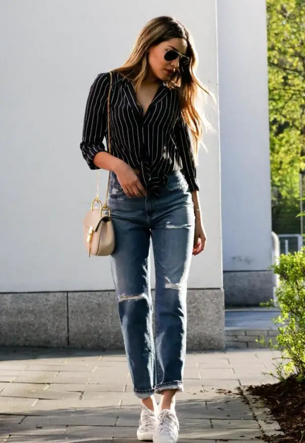 5-striped-button-down-shirt-with-sneakers-1
