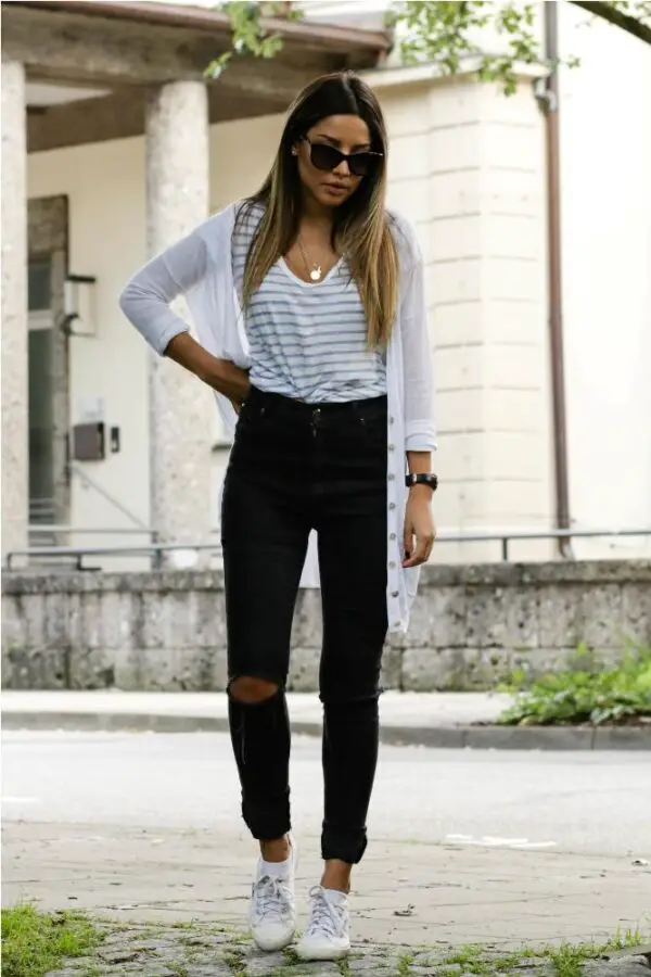 5-striped-top-with-cardigan-and-sneakers