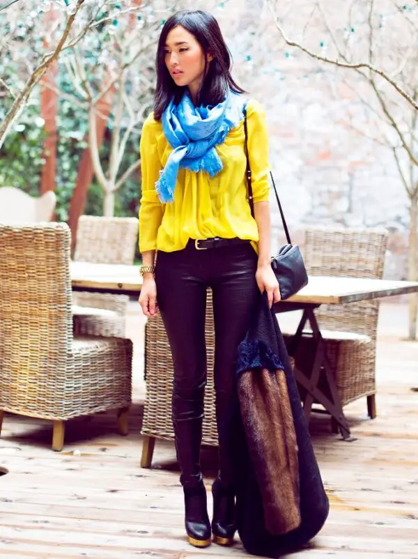 5-yellow-sweater-with-blue-scarf-and-winter-leggings