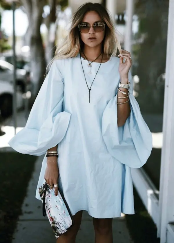6-bell-sleeved-dress-with-graphic-clutch