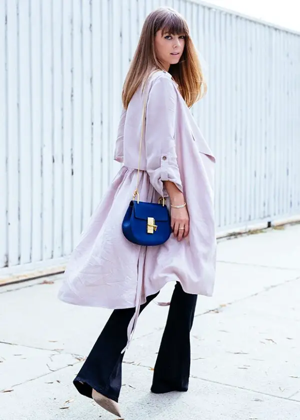 6-blue-sling-bag-with-falred-pants-and-coat