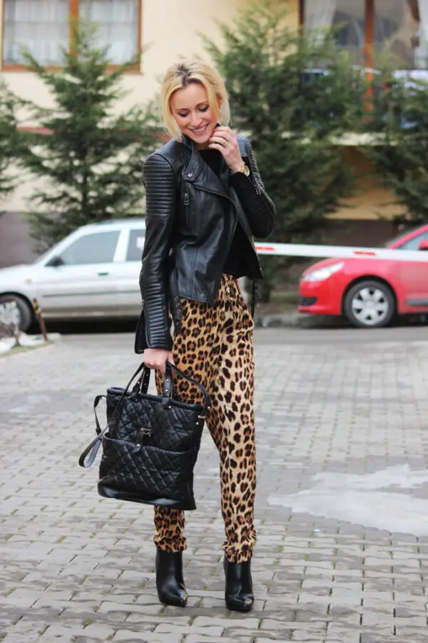 6-leopard-print-pants-with-leather-jacket