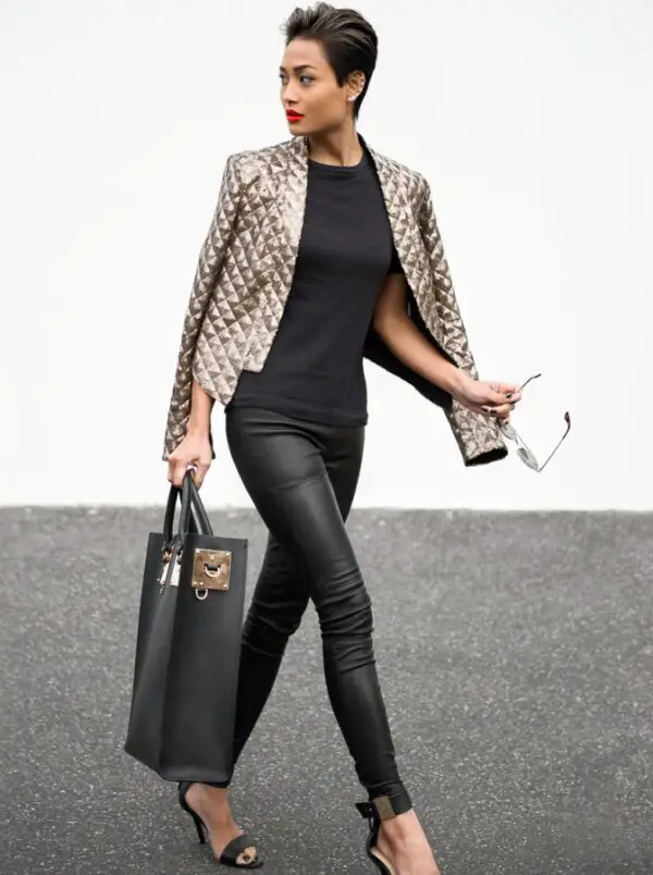 6-metallic-gold-blazer-with-all-black-outfit-1