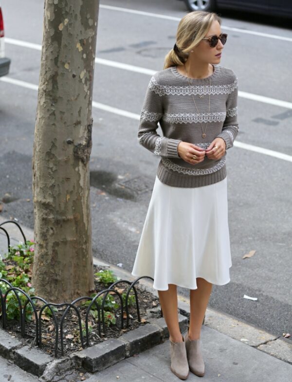 6-sweater-with-white-skirt