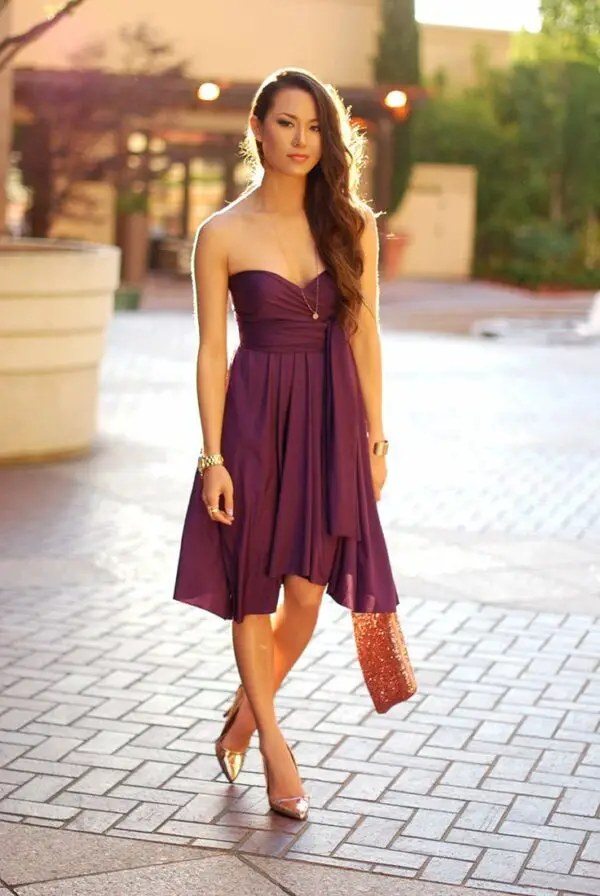 7-purple-dress-with-gold-shoes