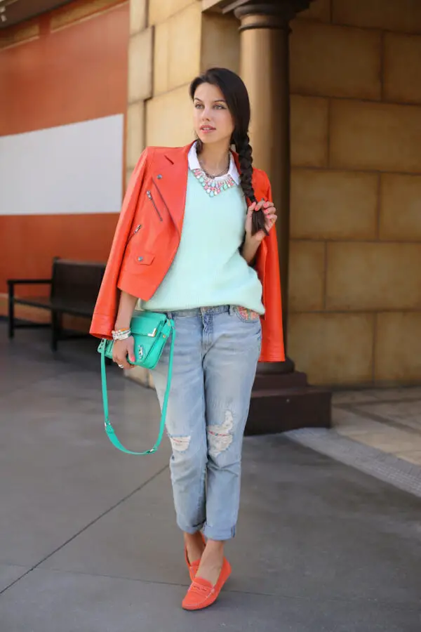7-tangerine-leather-jacket-with-casual-outfit