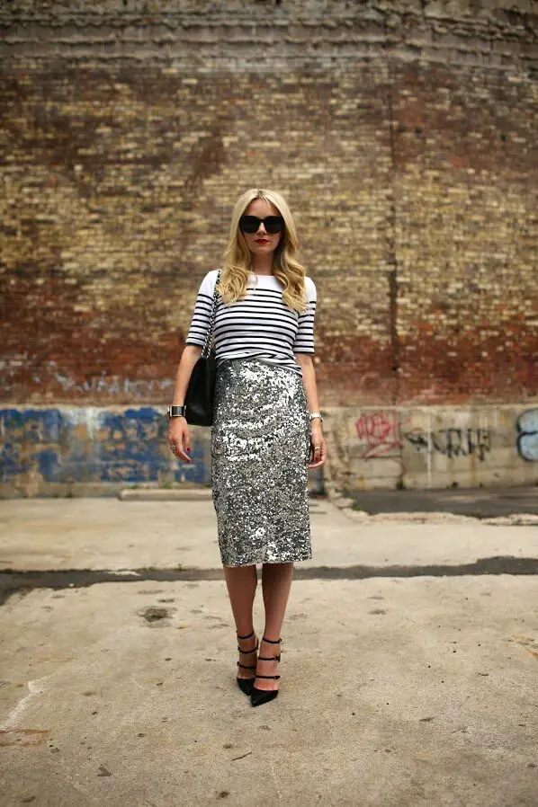 9-sequined-silver-skirt-with-striped-top