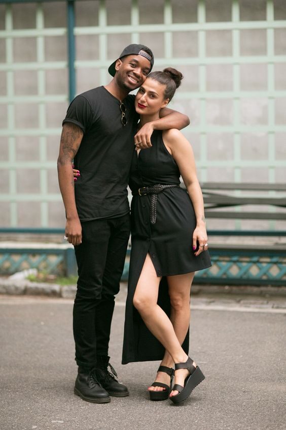 black-couple-outfit