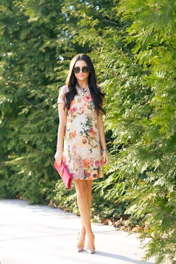 dress-in-floral-print