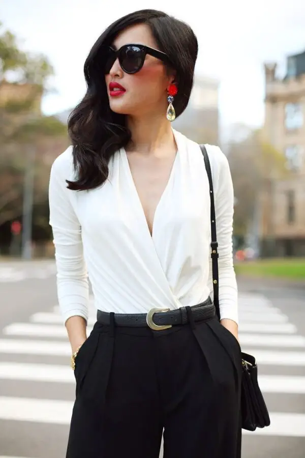 elegant-black-and-white-outfit