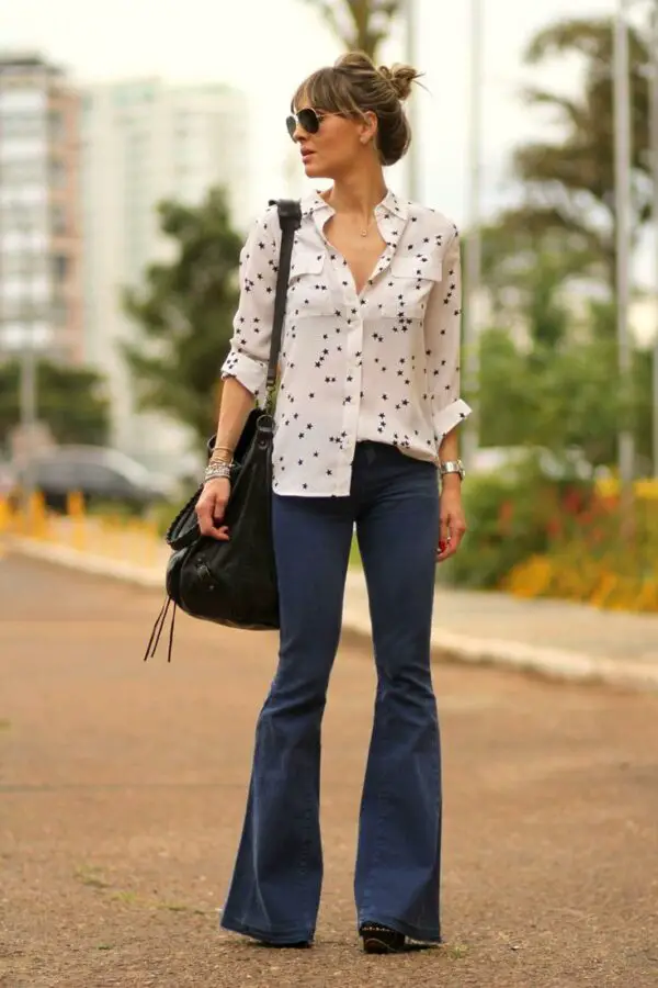 flared-jeans-and-starry-shirt