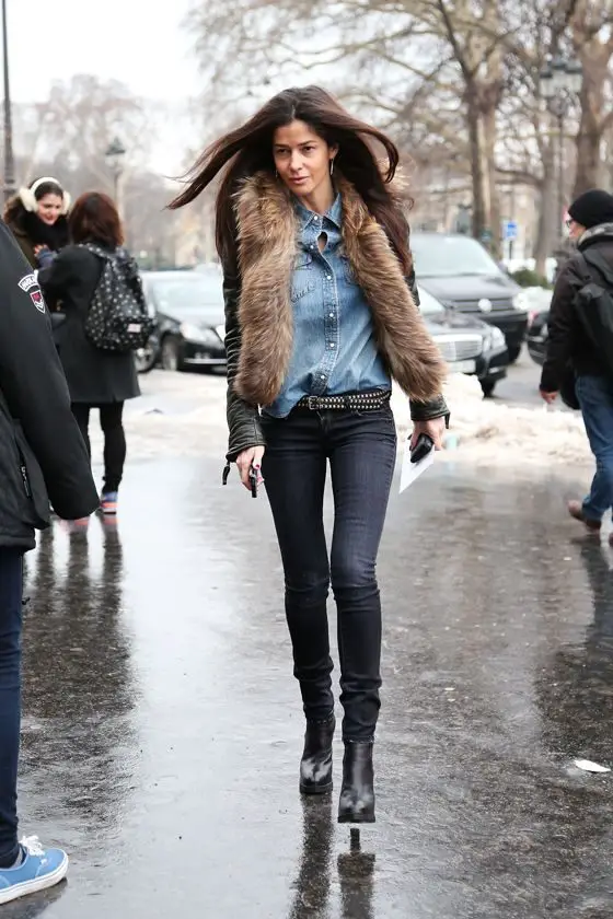 fur-and-double-denim-outfit