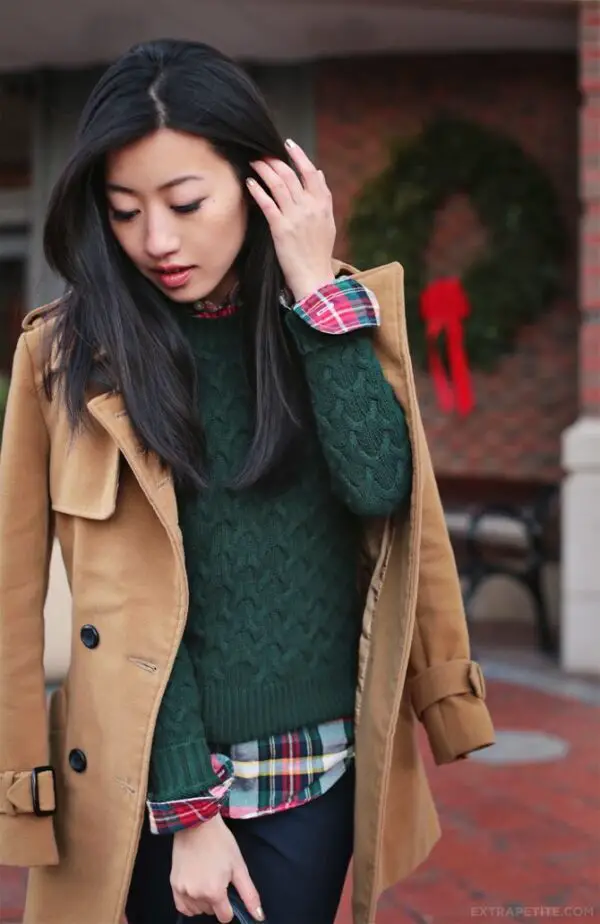 green-knit-sweater