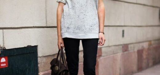 loose-shirt-and-black-skinny-jeans