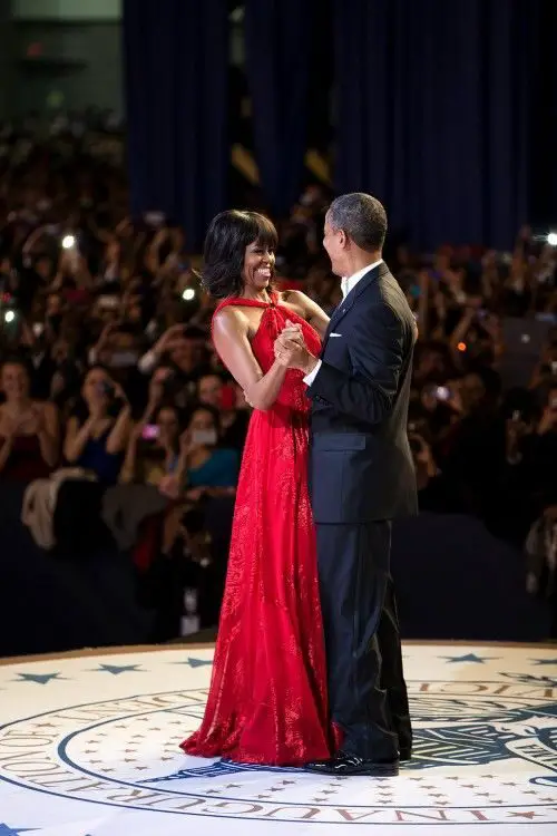 michelle-obama-red-gown