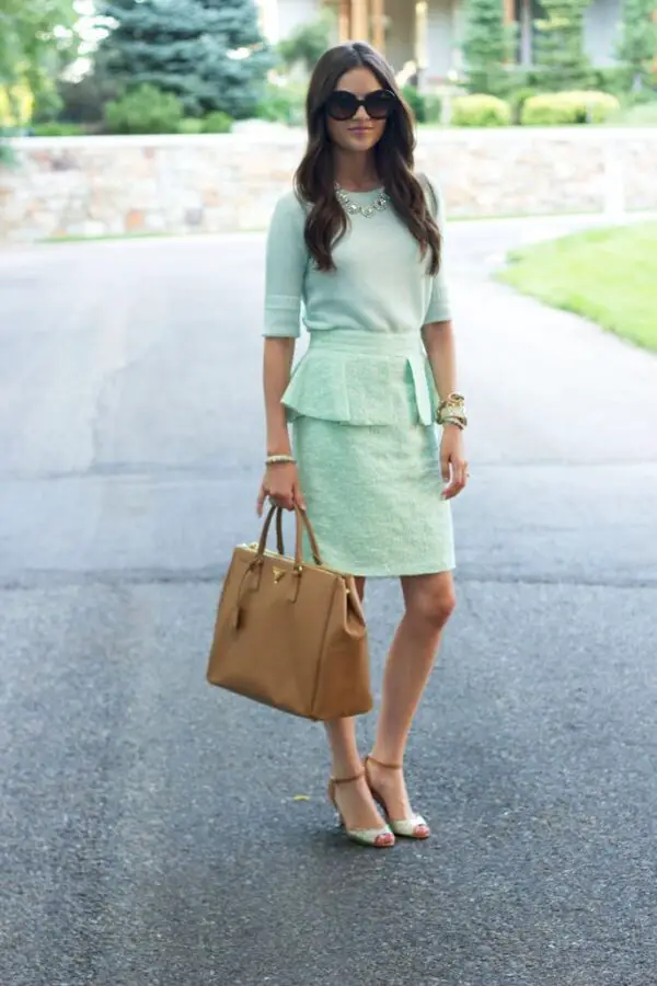 monochromatic-mint-green-outfit