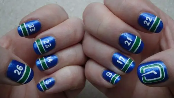 2. 15 Creative Nail Designs Using Numbers - wide 5