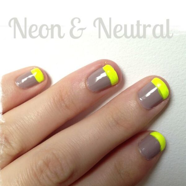 neon-and-neutral-nail-art