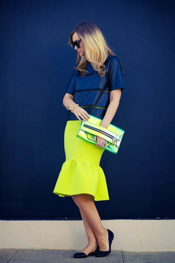 neon-party-fluted-skirt
