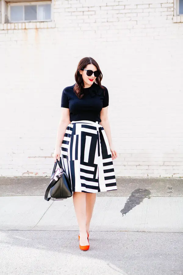 outfit-idea-black-and-white-with-red