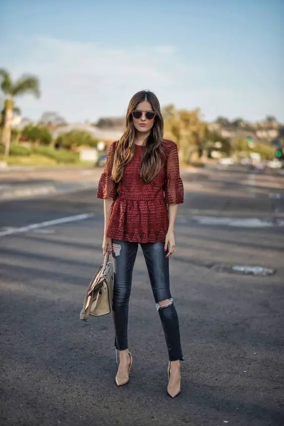 peplum-lace-outfit