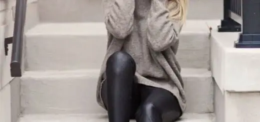 pullover-and-leggings-knit-and-leather-combo
