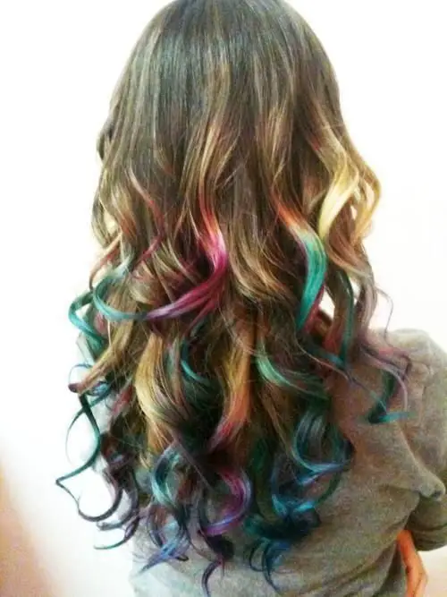 rainbow-hair
