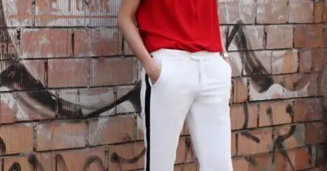 red-top-and-side-stripe-pants