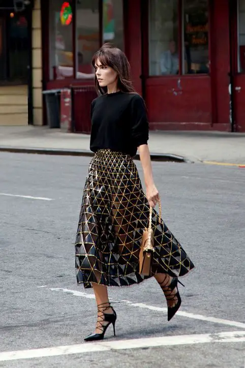 sweater-and-unique-skirt