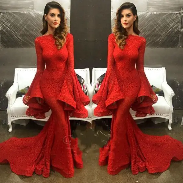 unique-red-dress