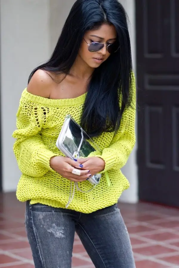 yellow-knit-fall-sweater