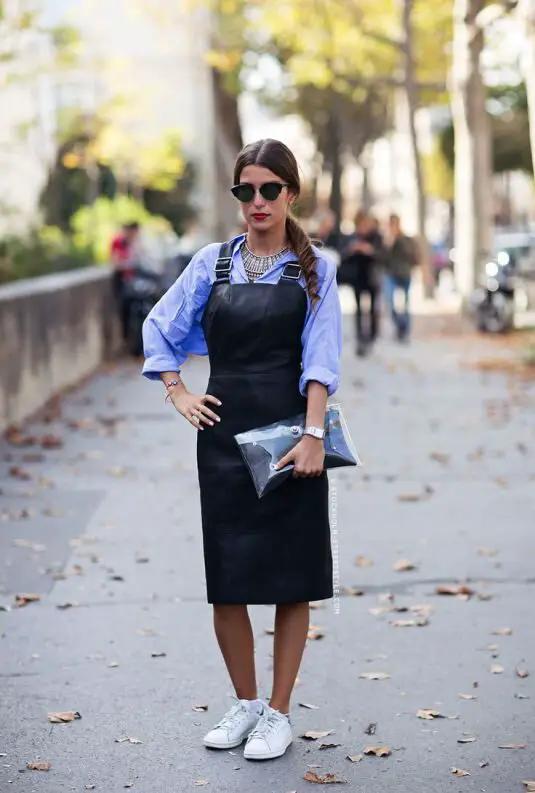 1-leather-apron-dress-with-shirt