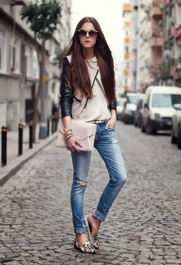 1-leather-jacket-and-cuffed-jeans-with-envelope-clutch-and-animal-print-loafers
