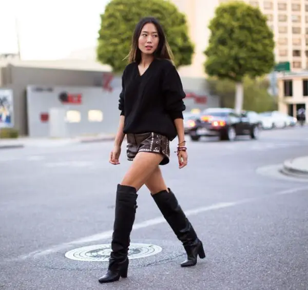 1-over-the-knee-boots-with-sexy-shorts-and-cozy-sweater